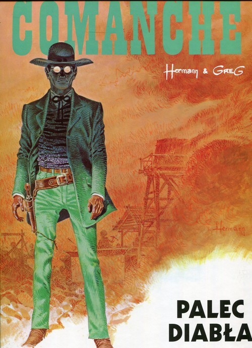 okładka Comanche 7 Palec diabła książka | Hermann Huppen, Greg