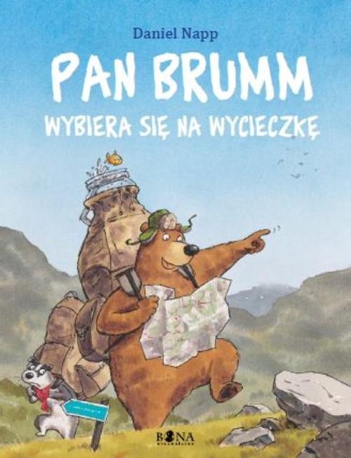 okładka Pan Brumm wybiera się na wycieczkę książka | Napp Daniel