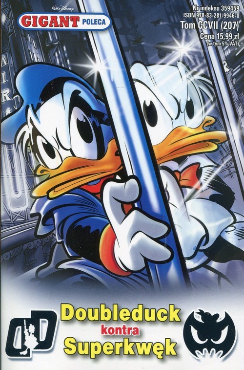 okładka Gigant 4/2017 Doubleduck kontra Superkwęk książka