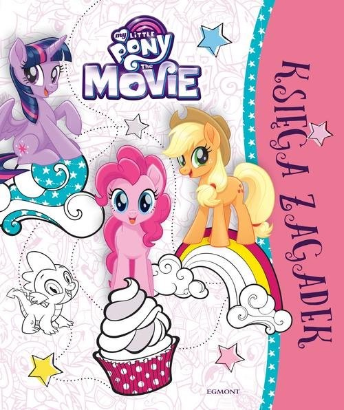 okładka My Little Pony The Movie Księga zagadek książka