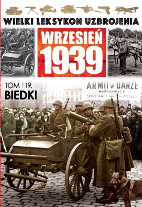 okładka Wielki leksykon uzbrojenia Wrzesień 1939 książka