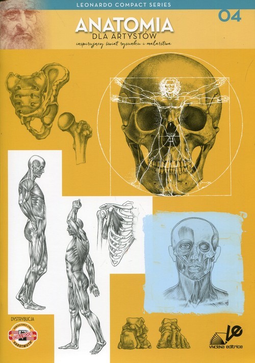 okładka Anatomia dla artystów 04 Leonardo Compact Series książka