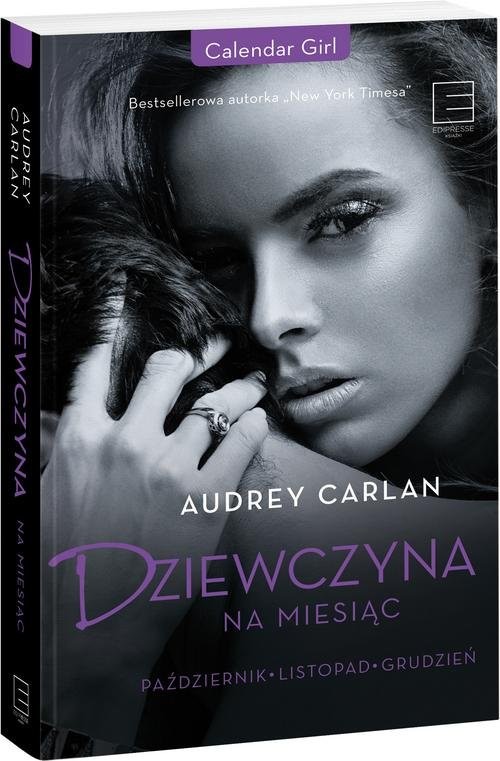 okładka Dziewczyna na miesiąc Październik Lisopad Grudzień książka | Audrey Carlan