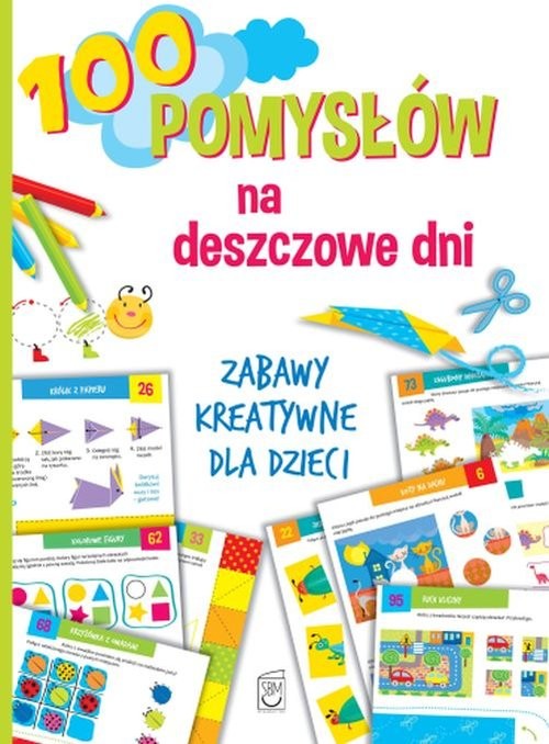 okładka 100 pomysłów na deszczowe dni książka | Ewa Gorzkowska-Parnas