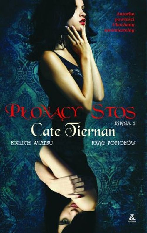 okładka Płonący stos Księga 1 Kielich wiatru. Krąg popiołów książka | Cate Tiernan
