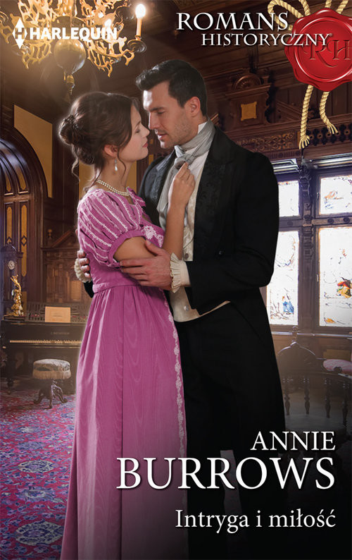okładka Intryga i miłość książka | Annie Burrows