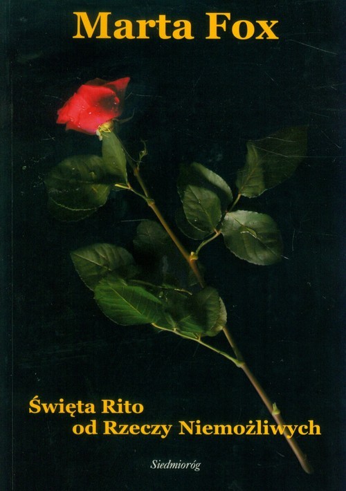 okładka Święta Rito od rzeczy niemożliwych książka | Marta Fox