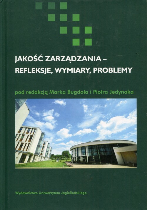 okładka Jakość zarządzania - refleksje, wymiary, problemy książka