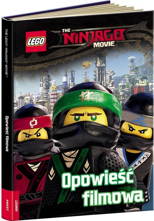okładka Lego Ninjago Movie Opowieść filmowa LJN-701 książka