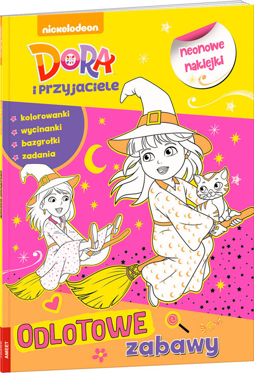 okładka Dora i przyjaciele Odlotowe zabawy ATOM-601 książka