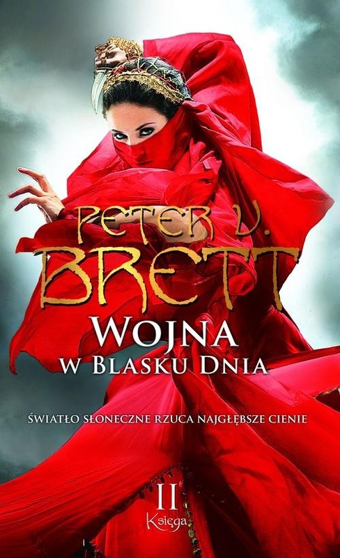 okładka Wojna w blasku dnia Księga 2 książka | Peter V. Brett