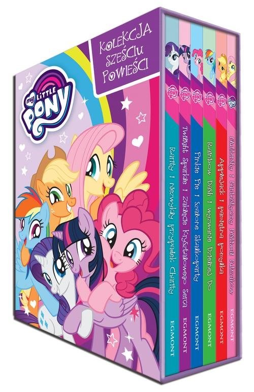 okładka My Little Pony Kolekcja 6 powieści książka | Berrow G.M.