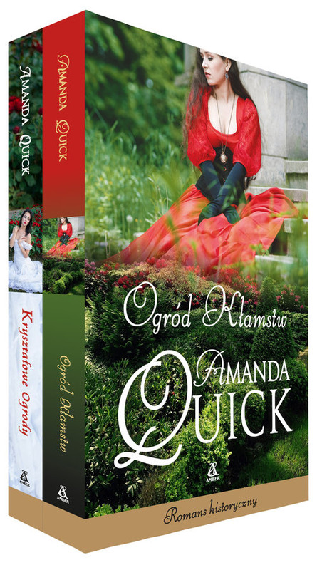 okładka Ogród kłamstw / Kryształowe ogrody Pakiet książka | Amanda Quick