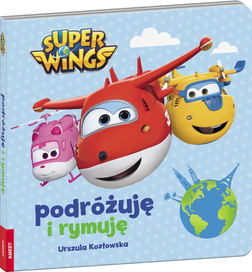 okładka Super Wings Podróżuję i rymuję książka