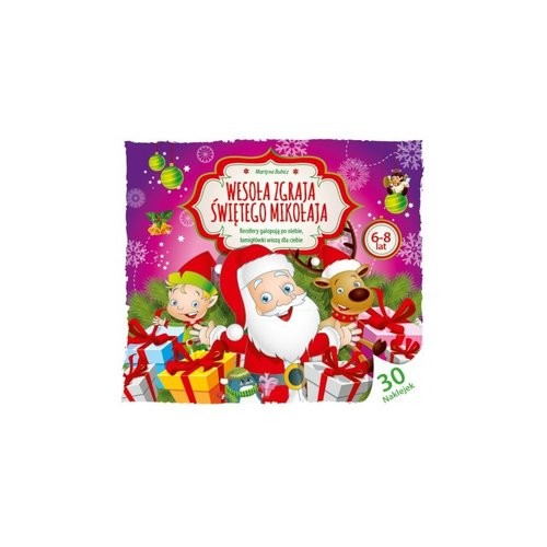 okładka Wesoła zgraja Świętego Mikołaja 6-8 lat książka | Bubicz Martyna