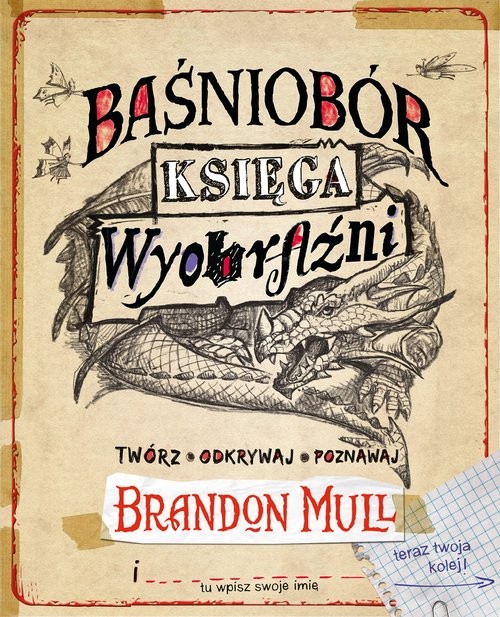 okładka Baśniobór Księga wyobraźni książka | Brandon Mull