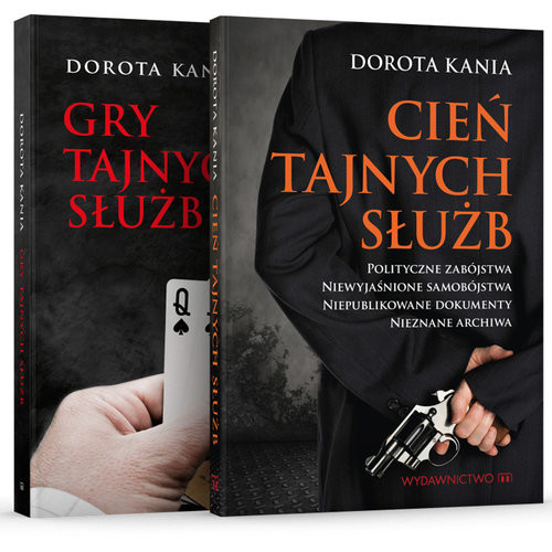 okładka Cień tajnych służb / Gry tajnych służb Pakiet książka | Dorota Kania