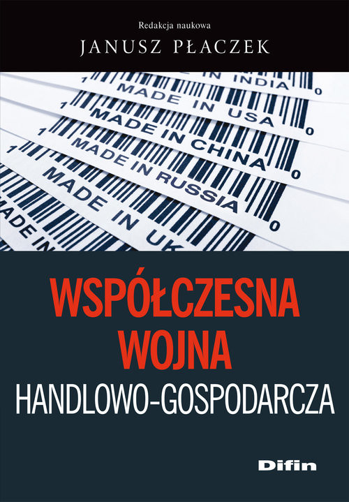 okładka Współczesna wojna handlowo-gospodarcza książka