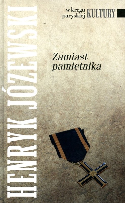 okładka Zamiast pamiętnika książka | Józewski Henryk