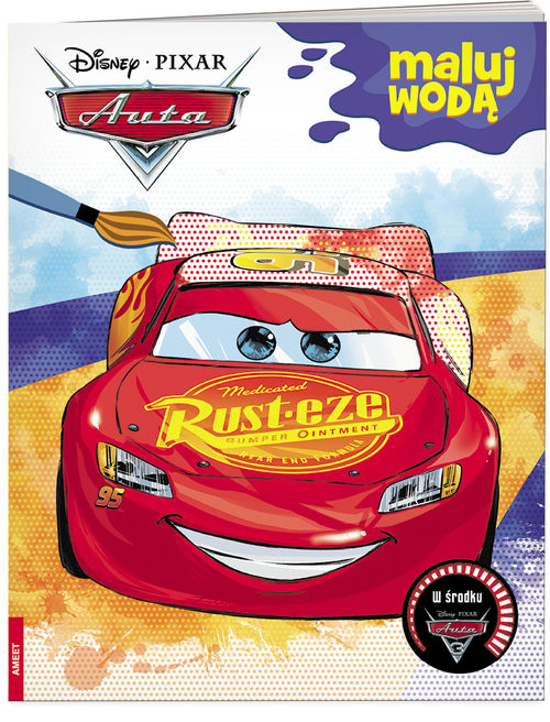 okładka Auta Maluj wodą książka