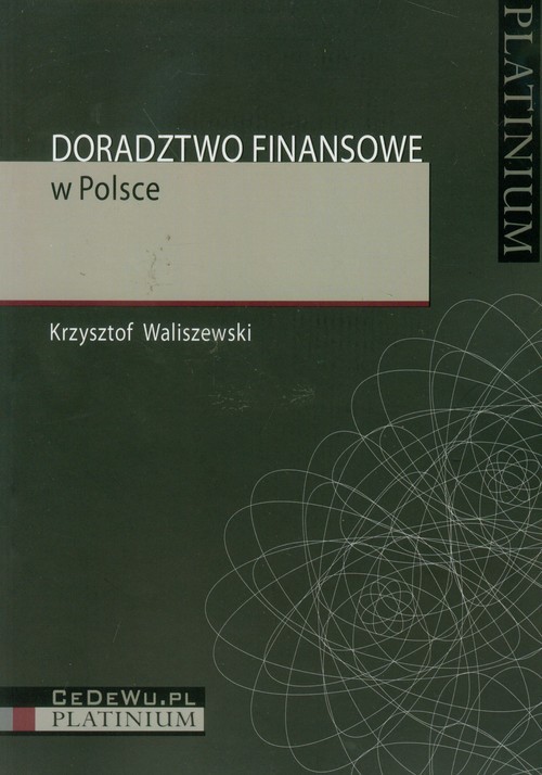okładka Doradztwo finansowe w Polsce książka | Krzysztof Waliszewski