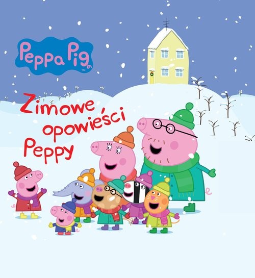 okładka Peppa Pig Zimowe opowieści Peppy książka