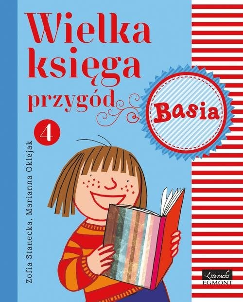 okładka Basia Wielka księga przygód 4 książka | Zofia Stanecka