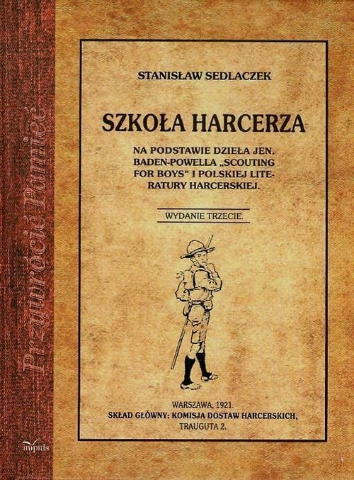 okładka Szkoła harcerza książka | Stanisław Sedlaczek