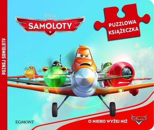 okładka Puzzlowa książeczka Poznaj Samoloty książka