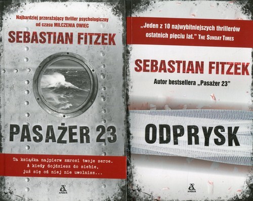 okładka Pasażer 23 / Odprysk Pakiet książka | Sebastian Fitzek
