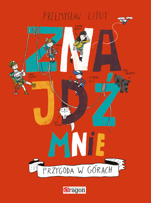 okładka Znajdź mnie Przygoda w górach książka | Liput Przemysław