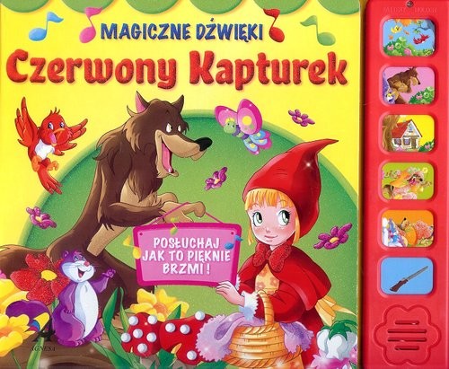 okładka Czerwony Kapturek i magiczne dźwięki książka