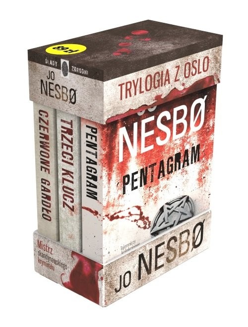 okładka Czerwone gardło / Trzeci klucz / Pentagram Pakiet książka | Jo Nesbø