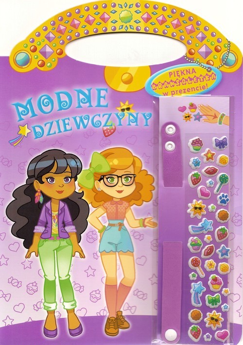 okładka Modne Dziewczyny - Fioletowa książka
