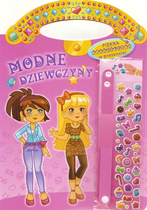 okładka Modne Dziewczyny - Różowa książka