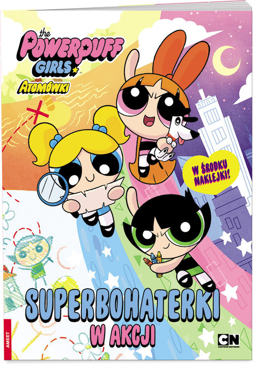 okładka Atomówki Superbohaterki w akcji książka