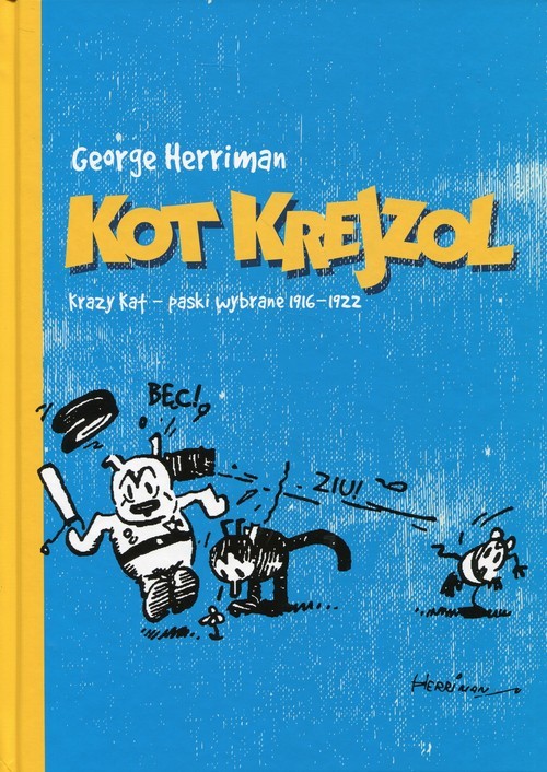 okładka Kot Krejzol Krazy Kat - paski wybrane 1916-1922 książka | Herriman George