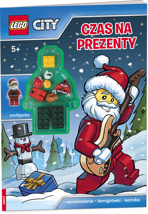 okładka Lego City Czas na prezenty LMJ-14 książka | Opracowania Zbiorowe