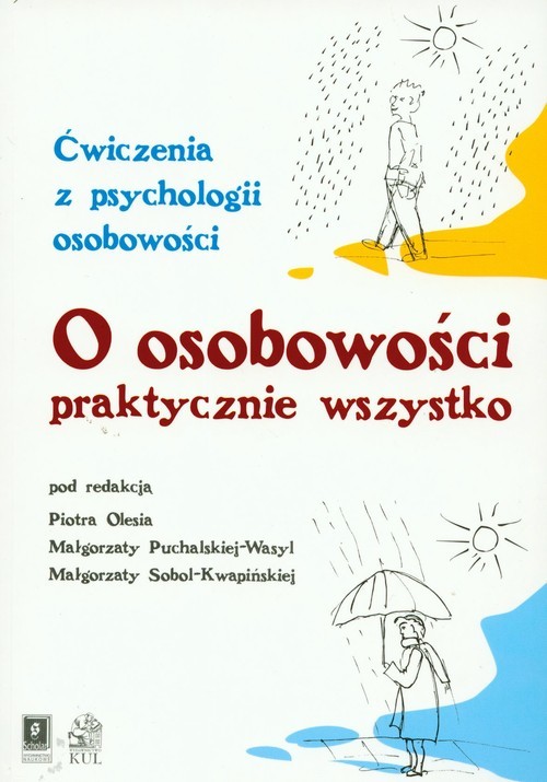 okładka O osobowości praktycznie wszystko Ćwiczenia z psychologii osobowości książka