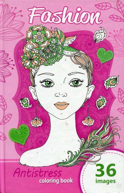 okładka Kolorowanka antystresowa Fashion książka