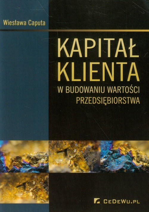 okładka Kapitał klienta w budowaniu wartości przedsiębiorstwa książka | Wiesława Caputa