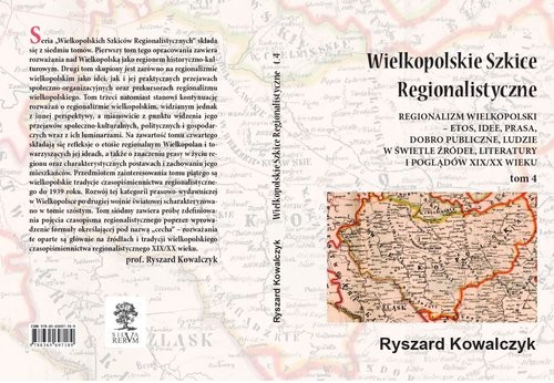 okładka Wielkopolskie Szkice Regionalistyczne Tom 4 książka | Ryszard Kowalczyk