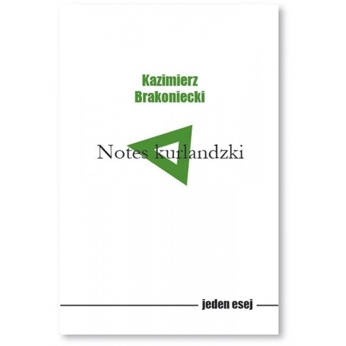 okładka Notes kurlandzki książka | Kazimierz Brakoniecki