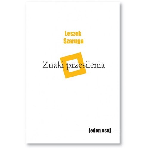 okładka Znaki przesilenia książka | Leszek Szaruga