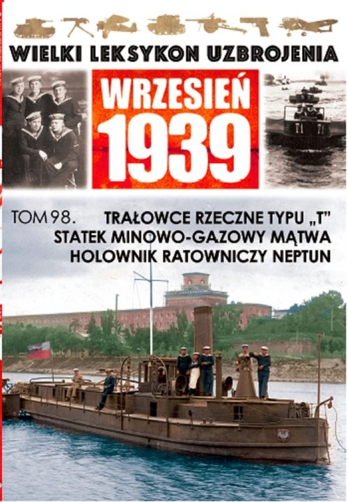 okładka Trałowce rzeczne typu T książka
