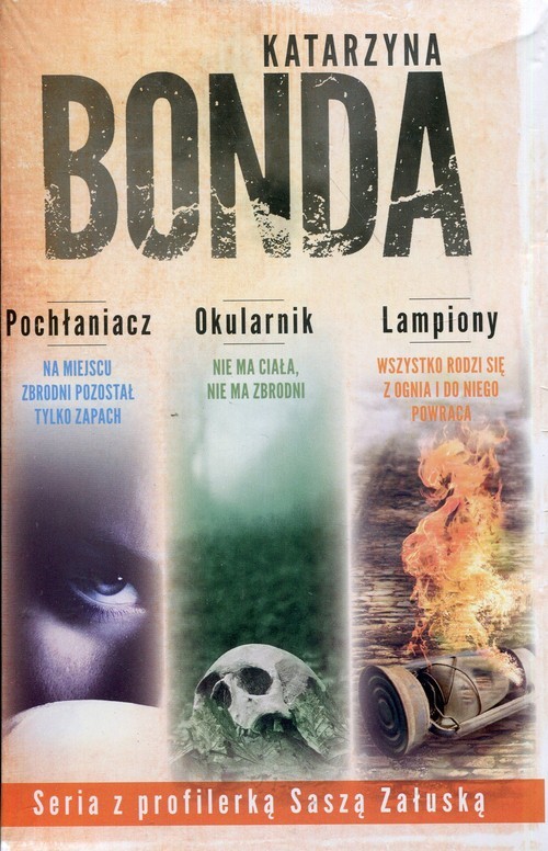 okładka Pochłaniacz / Okularnik / Lampiony Pakiet książka | Katarzyna Bonda