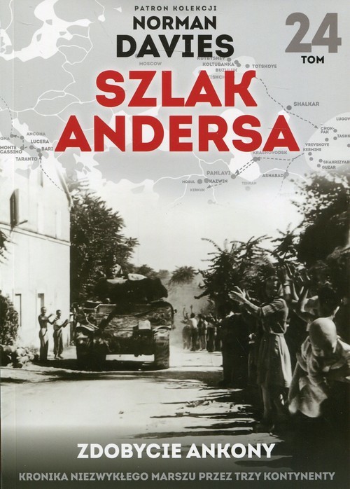 okładka Szlak Andersa 24 Nad Adriatyk książka