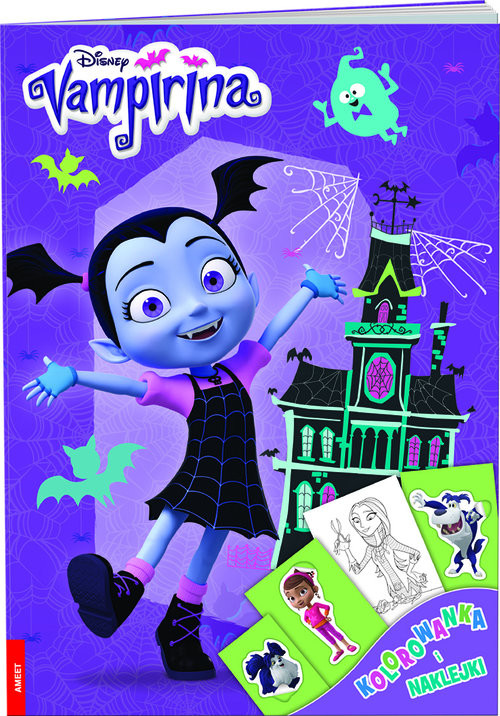 okładka Vampirina Kolorowanka i naklejki DPN-33 książka