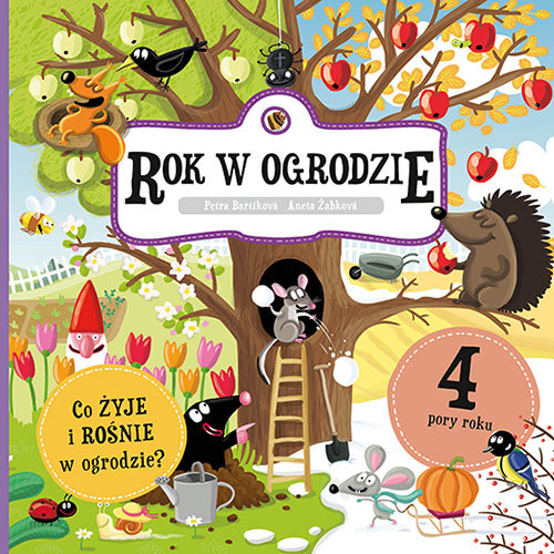 okładka Rok w ogrodzie książka | Petra Bartíková, Aneta Žabková