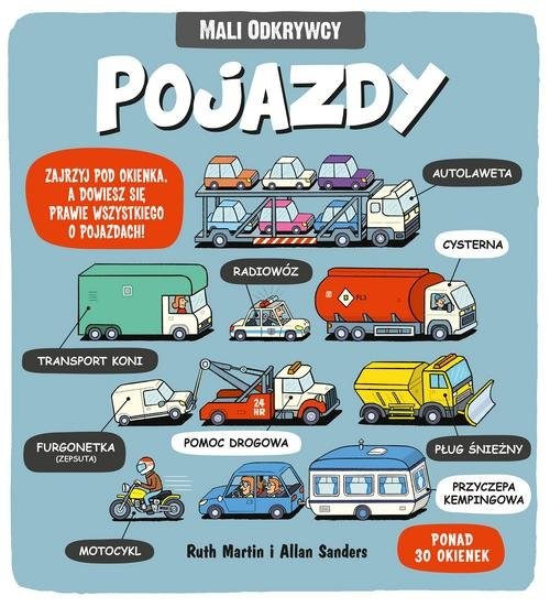 okładka Mali odkrywcy Pojazdy książka